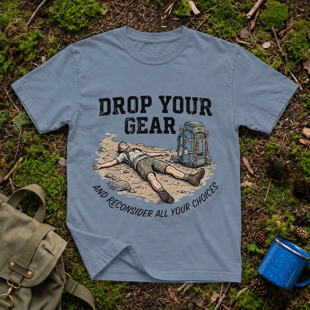 Drop Your Your Gear T-shirt
