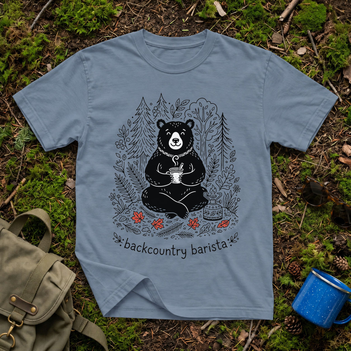 The Campfire Chai Snob T-Shirt