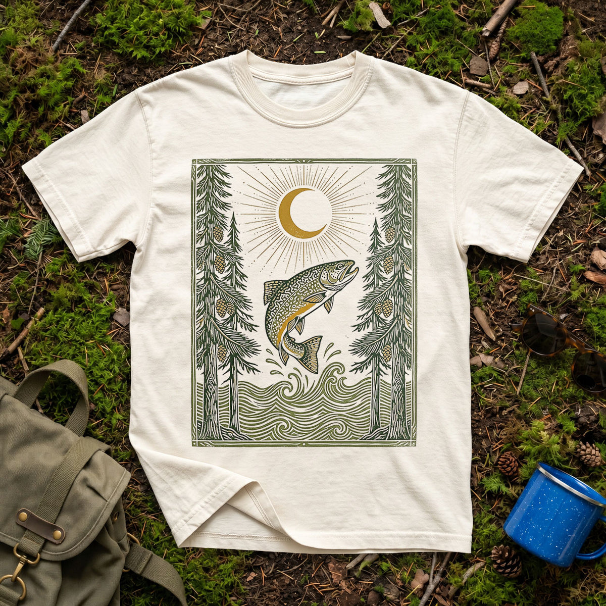 The Brook Trout Rise T-Shirt