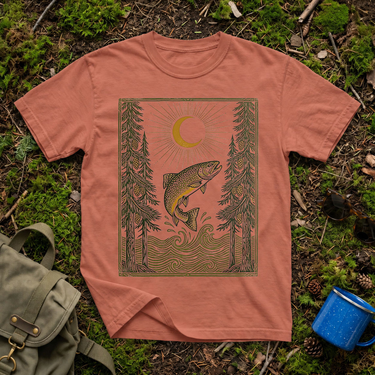 The Brook Trout Rise T-Shirt